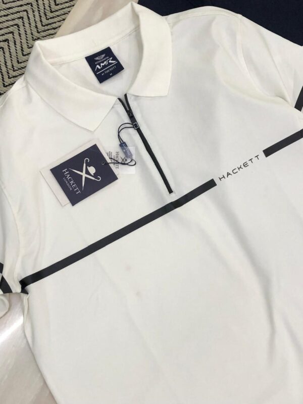 FIRST COPY HACKETT VERY PREMIUM COTTON LYCRA POLO T-SHIRT - Image 9