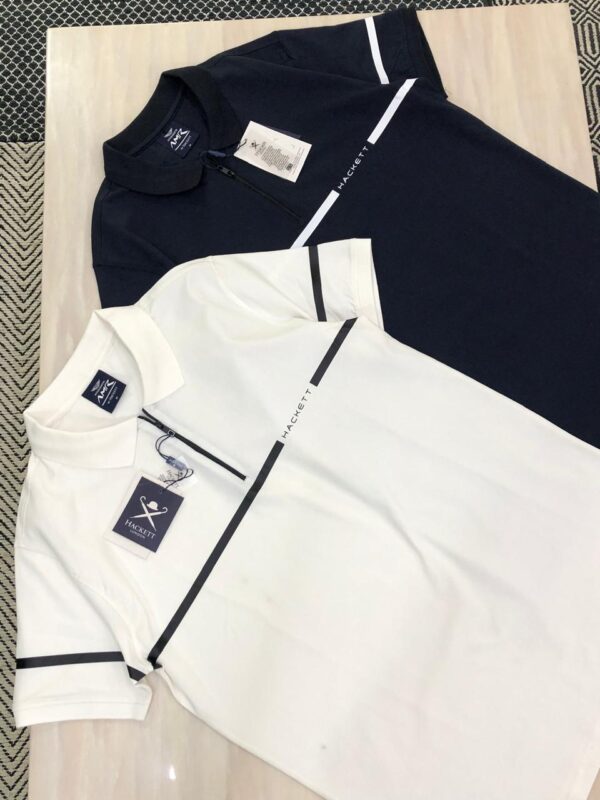 FIRST COPY HACKETT VERY PREMIUM COTTON LYCRA POLO T-SHIRT - Image 2