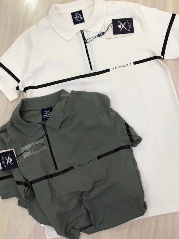 FIRST COPY HACKETT VERY PREMIUM COTTON LYCRA POLO T-SHIRT - Image 4
