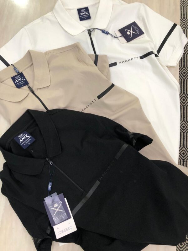 FIRST COPY HACKETT VERY PREMIUM COTTON LYCRA POLO T-SHIRT - Image 5