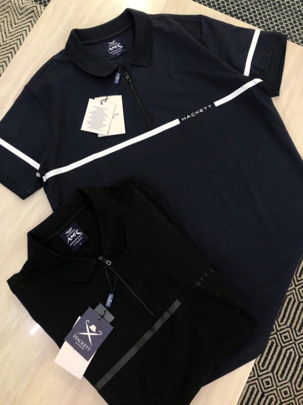 FIRST COPY HACKETT VERY PREMIUM COTTON LYCRA POLO T-SHIRT - Image 7