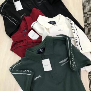 FIRST COPY HACKETT EXCLUSIVE COTTON LYCRA COLLAR T-SHIRT