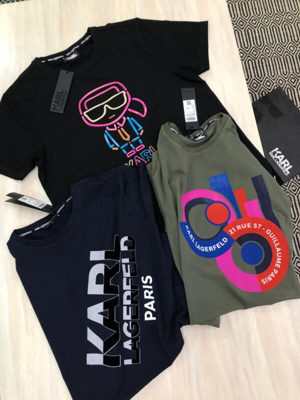 FIRST COPY KARL EXCLUSIVE COTTON LYCRA CREW NECK T-SHIRT
