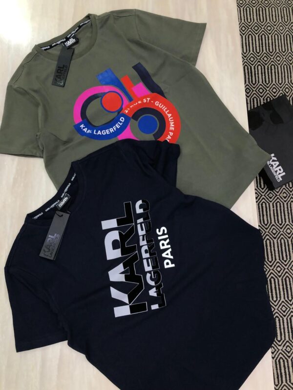 FIRST COPY KARL EXCLUSIVE COTTON LYCRA CREW NECK T-SHIRT - Image 8