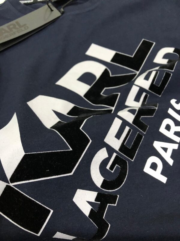 FIRST COPY KARL EXCLUSIVE COTTON LYCRA CREW NECK T-SHIRT - Image 6