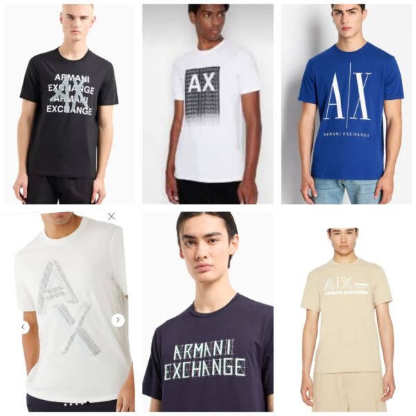 FIRST COPY ARMANI VERY PREMIUM COTTON LYCRA ROUND NECK T-SHIRT - Image 9