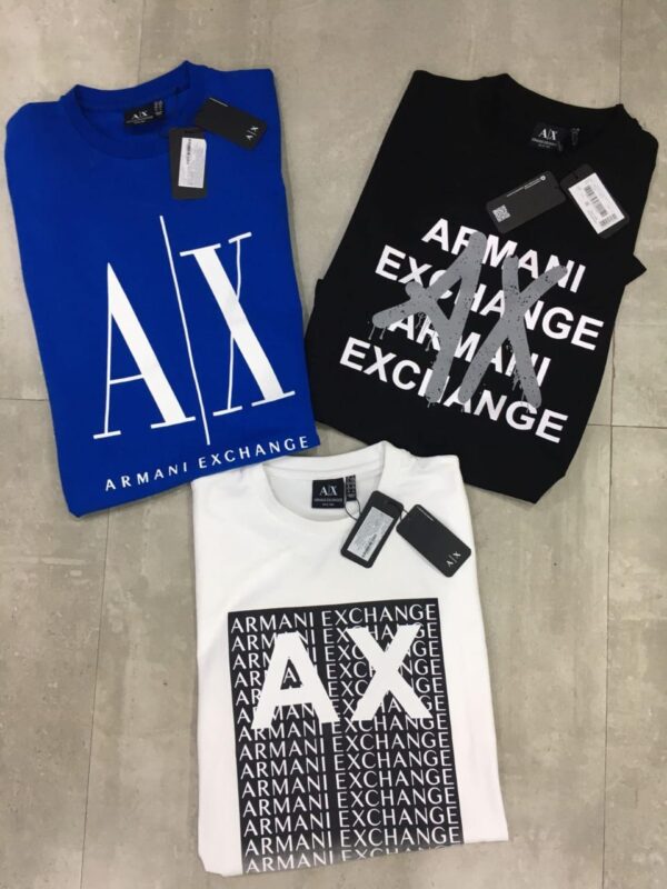 FIRST COPY ARMANI VERY PREMIUM COTTON LYCRA ROUND NECK T-SHIRT - Image 7