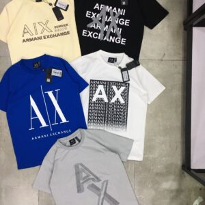 FIRST COPY ARMANI VERY PREMIUM COTTON LYCRA ROUND NECK T-SHIRT