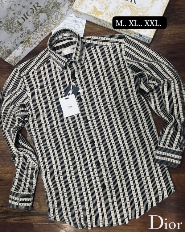 FIRST COPY DIOR EXCLUSIVE COTTON SHIRTS - Image 3