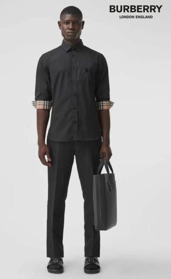 FIRST COPY BURBERRY EXCLUSIVE COTTON FABRIC SHIRTS - Image 8
