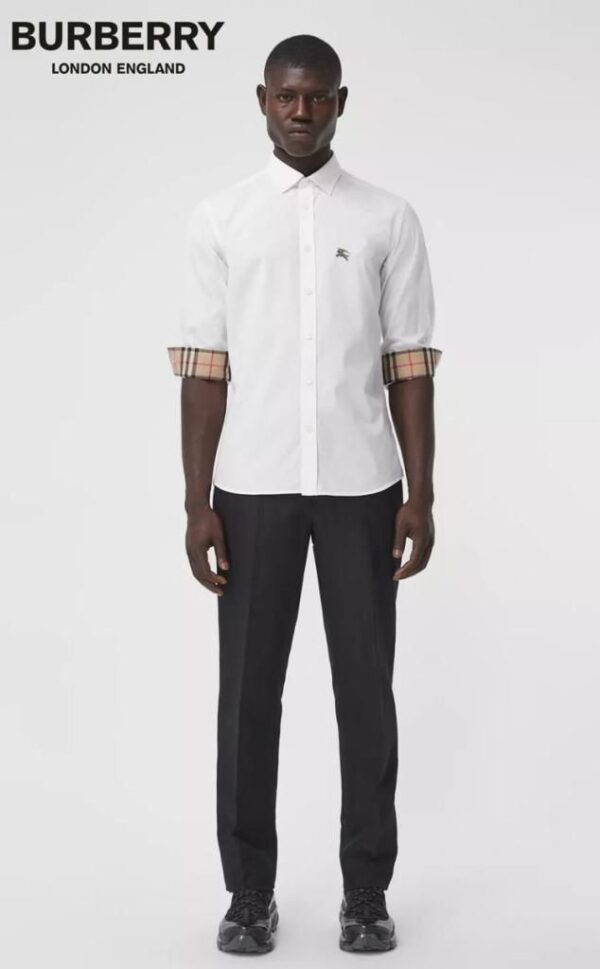 FIRST COPY BURBERRY EXCLUSIVE COTTON FABRIC SHIRTS - Image 6