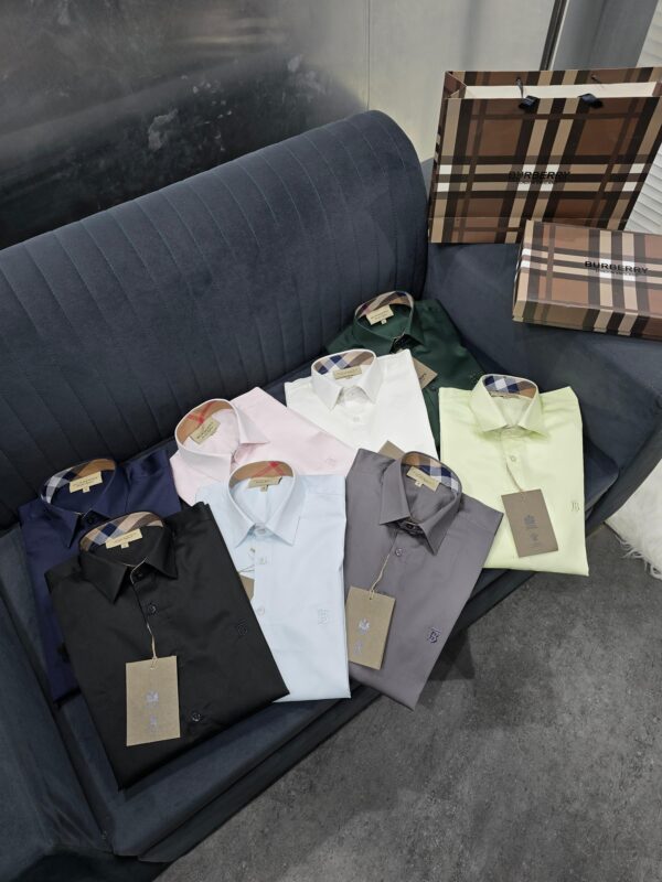 FIRST COPY BURBERRY EXCLUSIVE COTTON FABRIC SHIRTS - Image 2