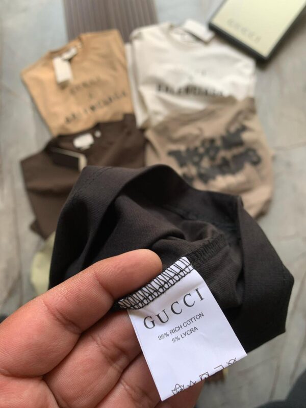 FIRST COPY GUCCI x BALENCIAGA VERY PREMIUM ROUND NECK - Image 6