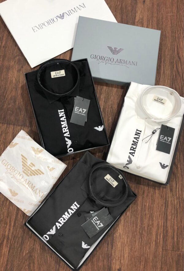 FIRST COPY ARMANI EXCLUSIVE COTTON SHIRTS - Image 2