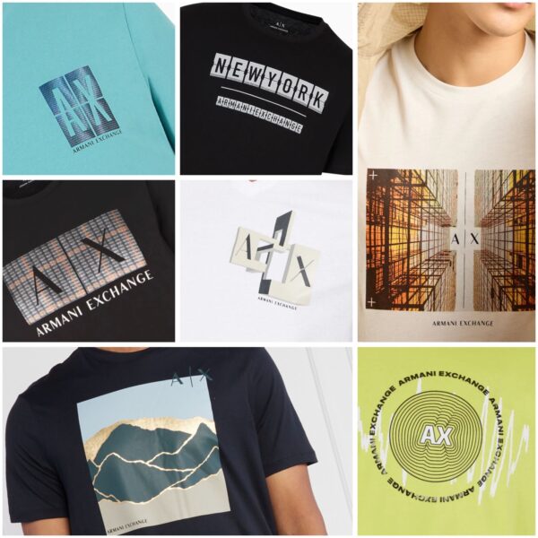FIRST COPY ARMANI EXCLUSIVE CREW NECK T-SHIRT - Image 12