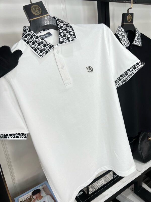 FIRST COPY DIOR VERY PREMIUM COTTON LYCRA POLOS - Image 7