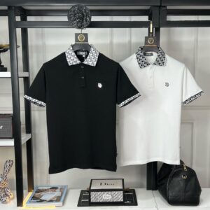 FIRST COPY DIOR VERY PREMIUM COTTON LYCRA POLOS