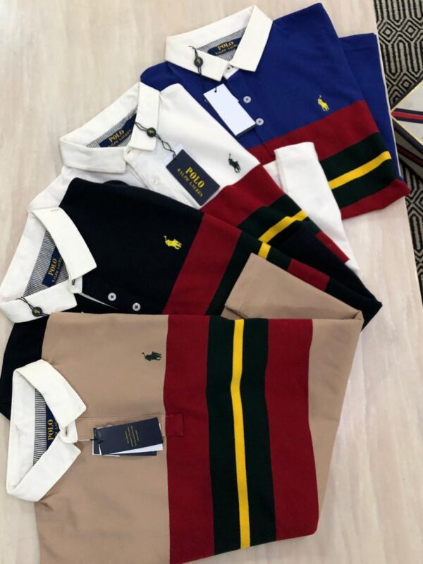 FIRST COPY RALPH EXCLUSIVE COTTON LYCRA POLOS - Image 3