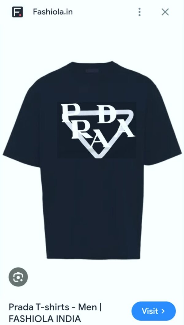 FIRST COPY PRADA VERY PREMIUM CREW NECK T-SHIRTS - Image 11