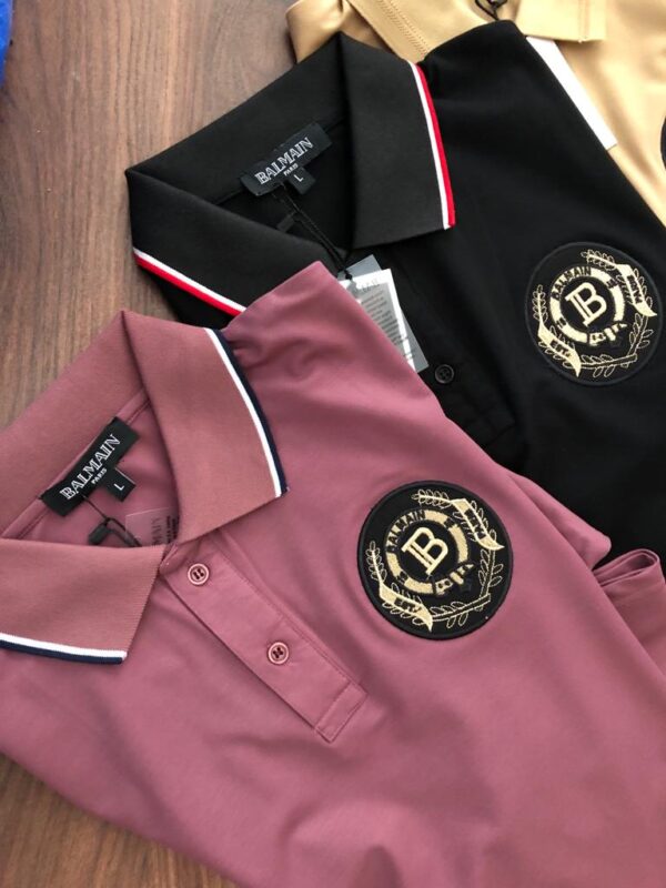 FIRST COPY BALMAIN IMPORTED COTTON LYCRA POLOS - Image 9