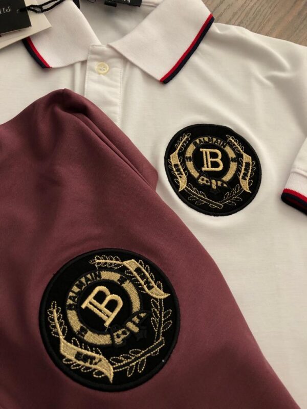 FIRST COPY BALMAIN IMPORTED COTTON LYCRA POLOS - Image 7