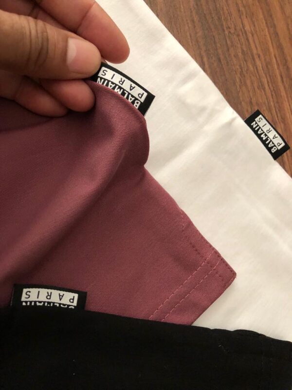FIRST COPY BALMAIN IMPORTED COTTON LYCRA POLOS - Image 4