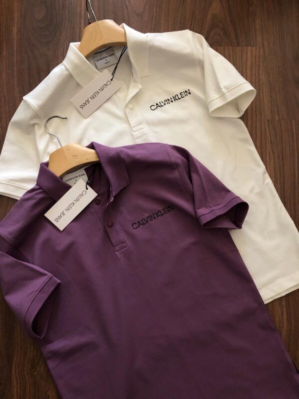 FIRST COPY CALVIN IMPORTED COTTON LYCRA POLOS - Image 2