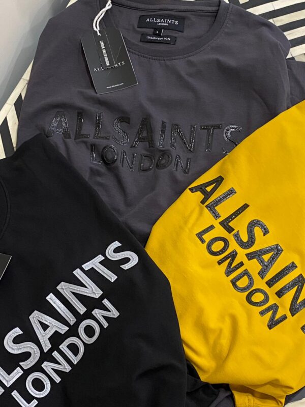 FIRST COPY ALL SAINTS IMPORTED LYCRA TEES - Image 3