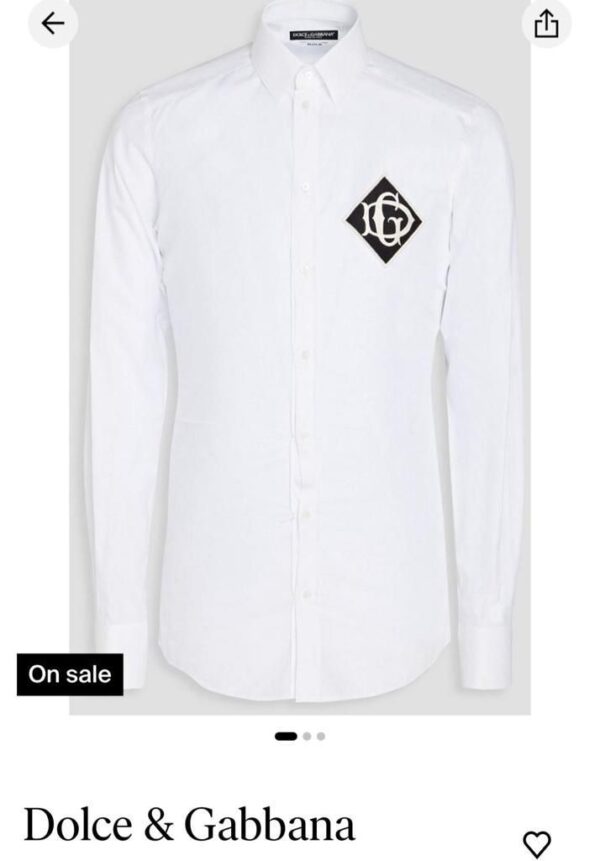 FIRST COPY DOLCE & GABBANA FULL SLEEVE SHIRT - Image 15
