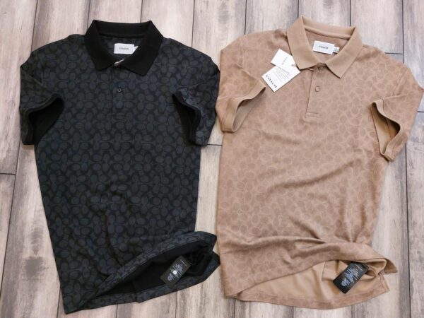 FIRST COPY COACH – IMPORTED QUALITY EXCLUSIVE POLO TEES - Image 3