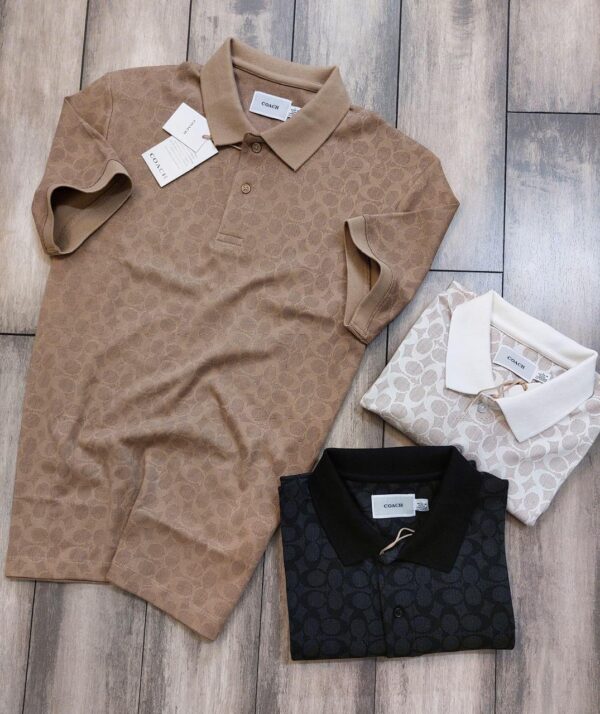 FIRST COPY COACH – IMPORTED QUALITY EXCLUSIVE POLO TEES - Image 6