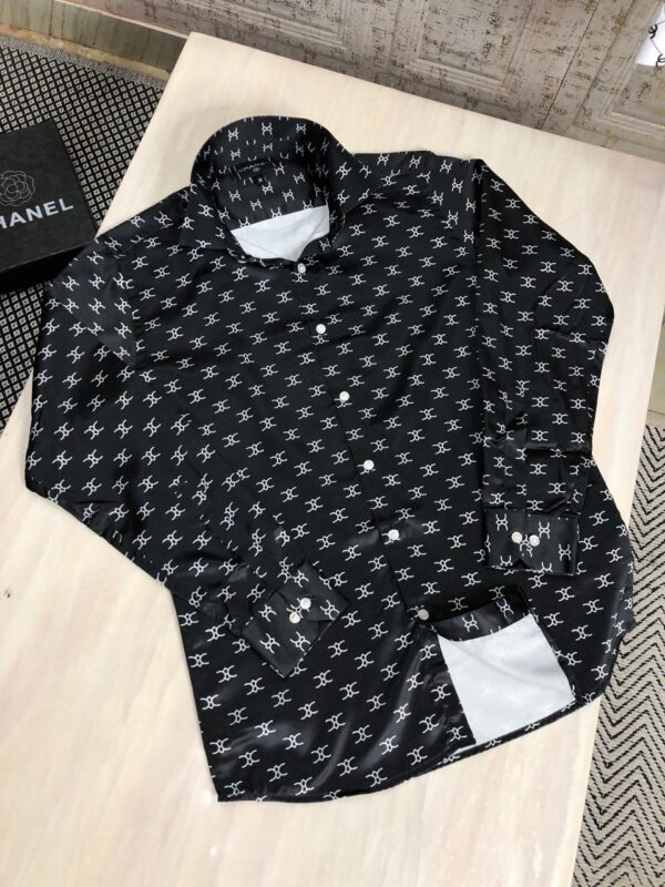FIRST COPY CHANEL IMPORTED LYCRA SHIRTS FOR MEN - Image 3
