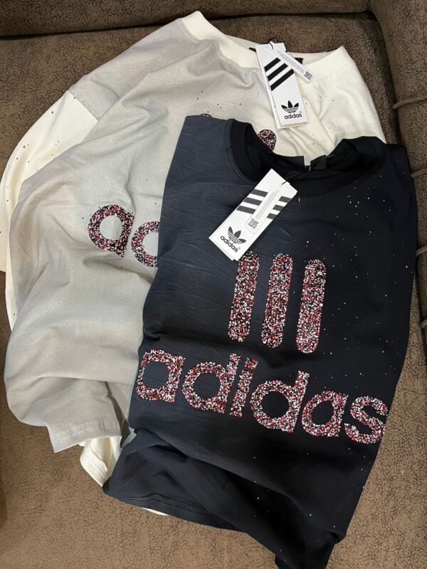 First Copy Adidas Drop Shoulder Crew Neck T-Shirt - Image 5