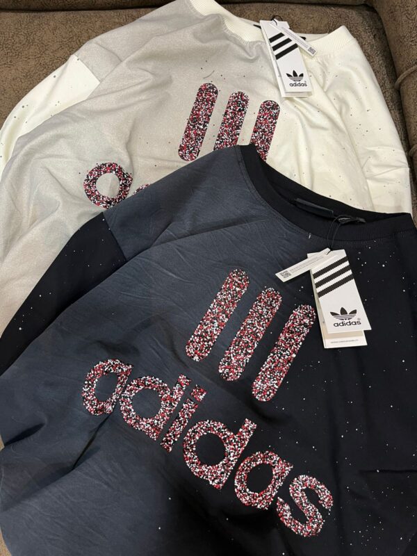 First Copy Adidas Drop Shoulder Crew Neck T-Shirt - Image 2