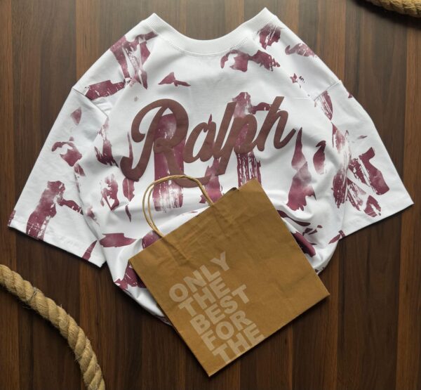 First Copy Polo Ralph Lauren Drop Shoulder T-Shirt - Image 2