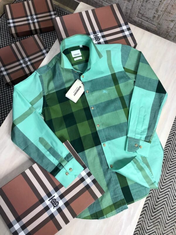 First Copy BURBERRY Imported Fabric Shirts – Premium Luxury Fit - Image 3