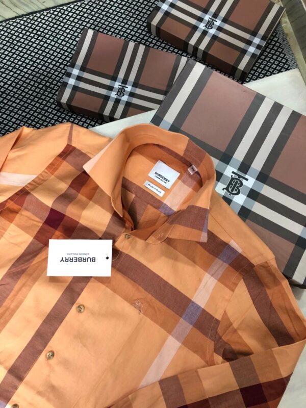 First Copy BURBERRY Imported Fabric Shirts – Premium Luxury Fit - Image 2