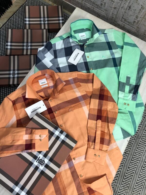 First Copy BURBERRY Imported Fabric Shirts – Premium Luxury Fit - Image 6