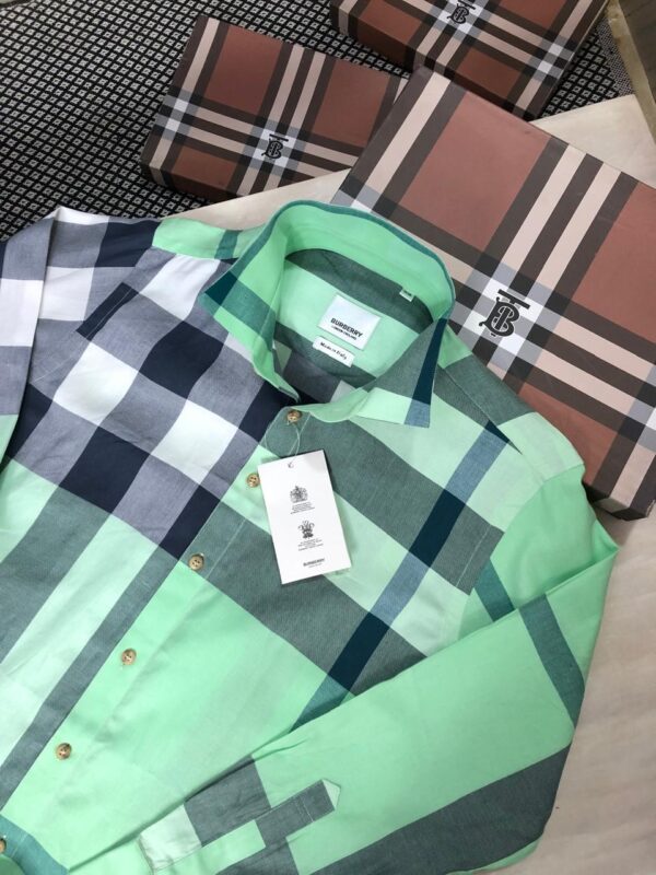First Copy BURBERRY Imported Fabric Shirts – Premium Luxury Fit - Image 14