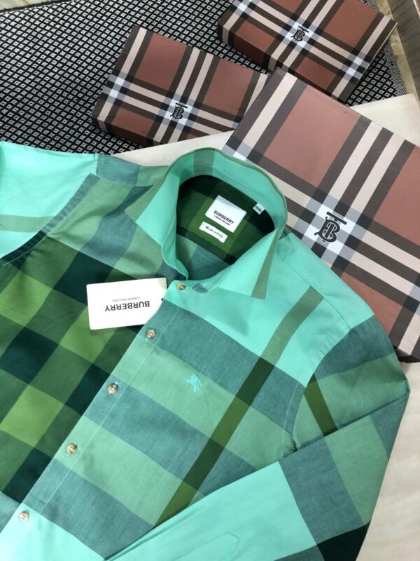 First Copy BURBERRY Imported Fabric Shirts – Premium Luxury Fit - Image 11
