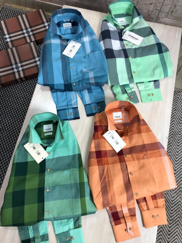First Copy BURBERRY Imported Fabric Shirts – Premium Luxury Fit - Image 10