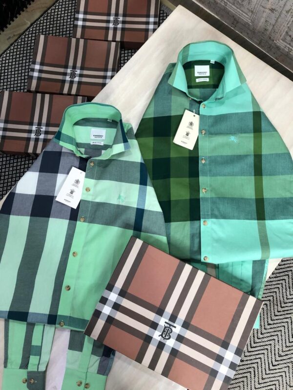 First Copy BURBERRY Imported Fabric Shirts – Premium Luxury Fit - Image 9