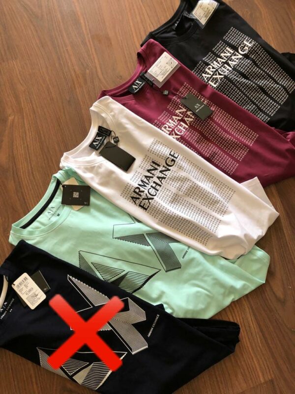 First Copy ARMANI Original Shipment Crews - Image 7