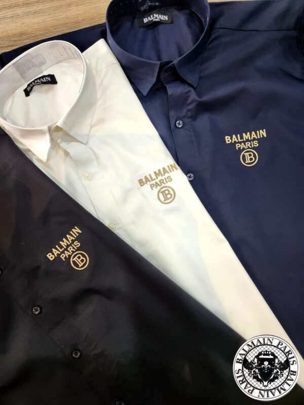 First Copy BALMAIN Premium Cotton Shirts - Image 3