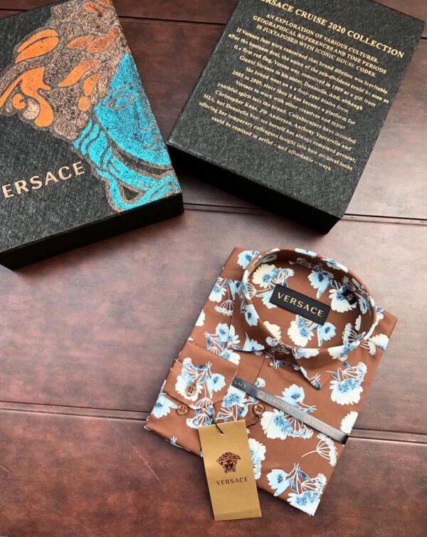 First Copy VERSACE Exclusive Printed Shirts - Image 9