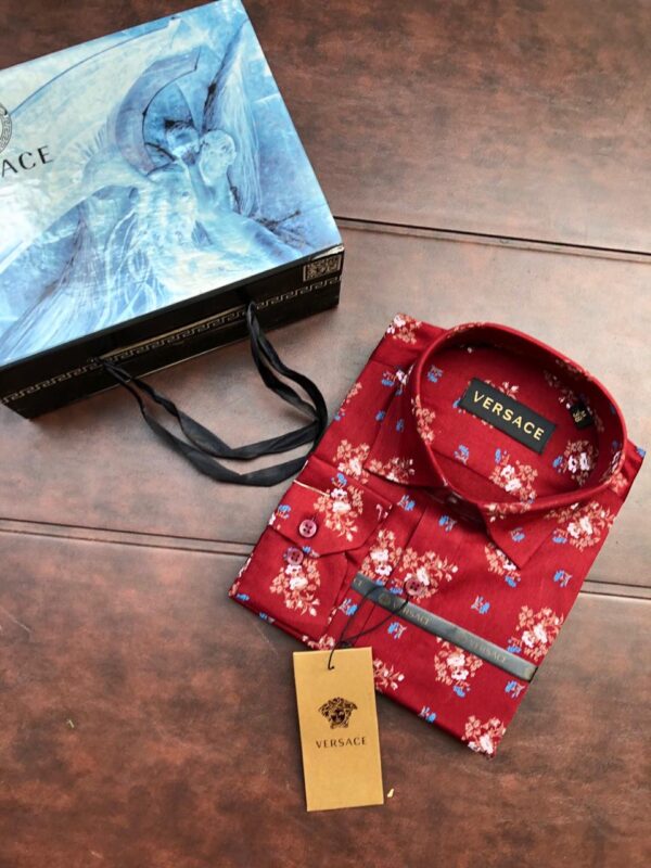 First Copy VERSACE Exclusive Printed Shirts - Image 5