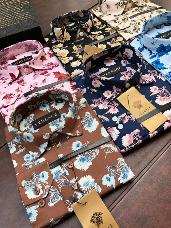 First Copy VERSACE Exclusive Printed Shirts - Image 10