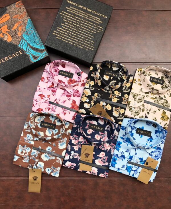 First Copy VERSACE Exclusive Printed Shirts