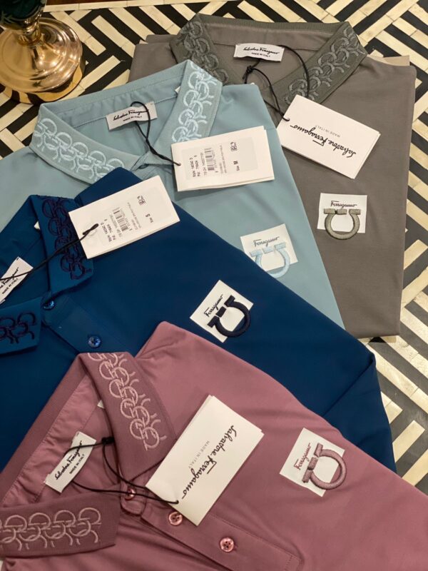 First Copy Ferragamo Exclusive Polo Shirts for Men