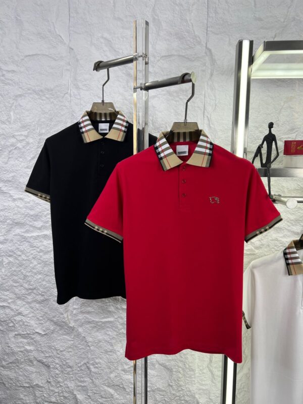 FIRST COPY Burberry Collar T-Shirt - Image 11